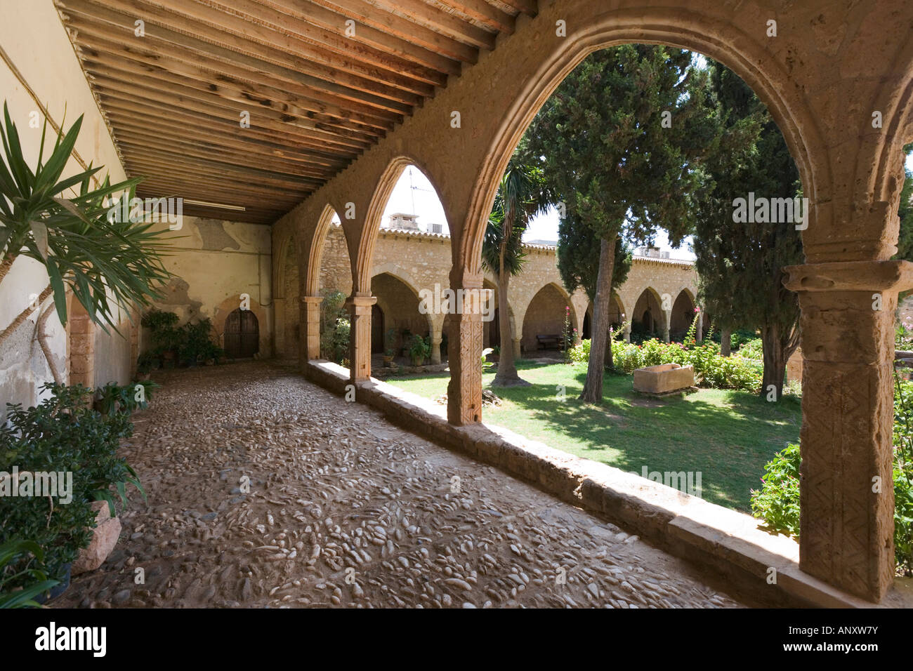 Monasterio de Agia Napa, Ayia Napa, Chipre, East Coast Foto de stock