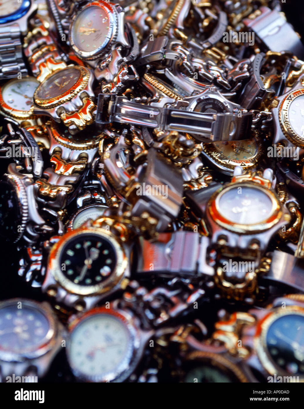 Falsos relojes Canal Street New York Fotografía de stock - Alamy