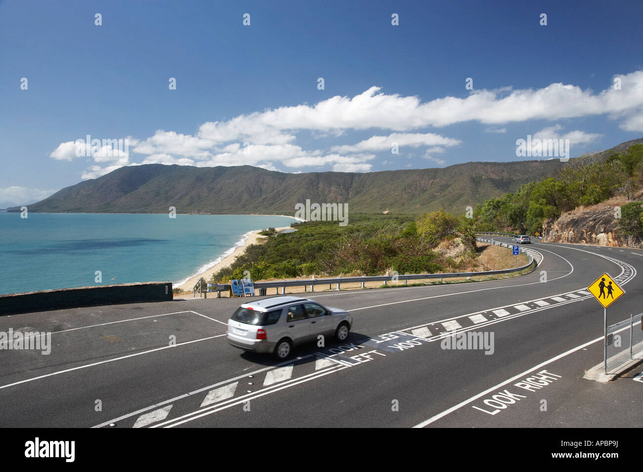 Rex Mirador y playa Wangetti Captain Cook Highway entre Cairns y Port Douglas North Queensland Australia Foto de stock