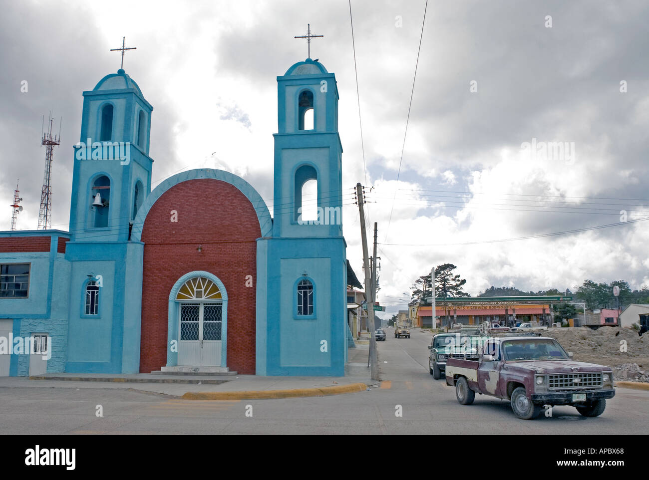 Iglesia de San Juanito, en el estado mexicano de Chuhuahua Fotografía de  stock - Alamy