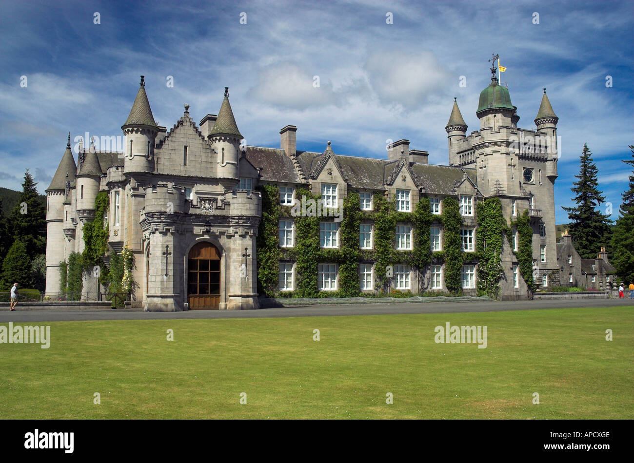 El castillo de Balmoral Aberdeenshire Foto de stock