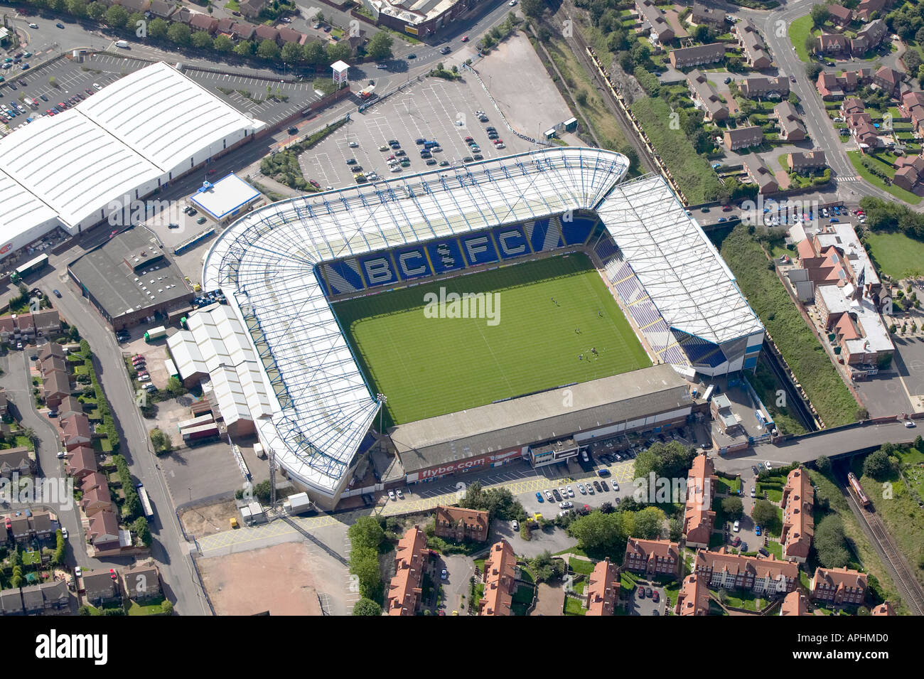 Imagen por Edward Moss Antena Birmingham City Football Club Foto de stock