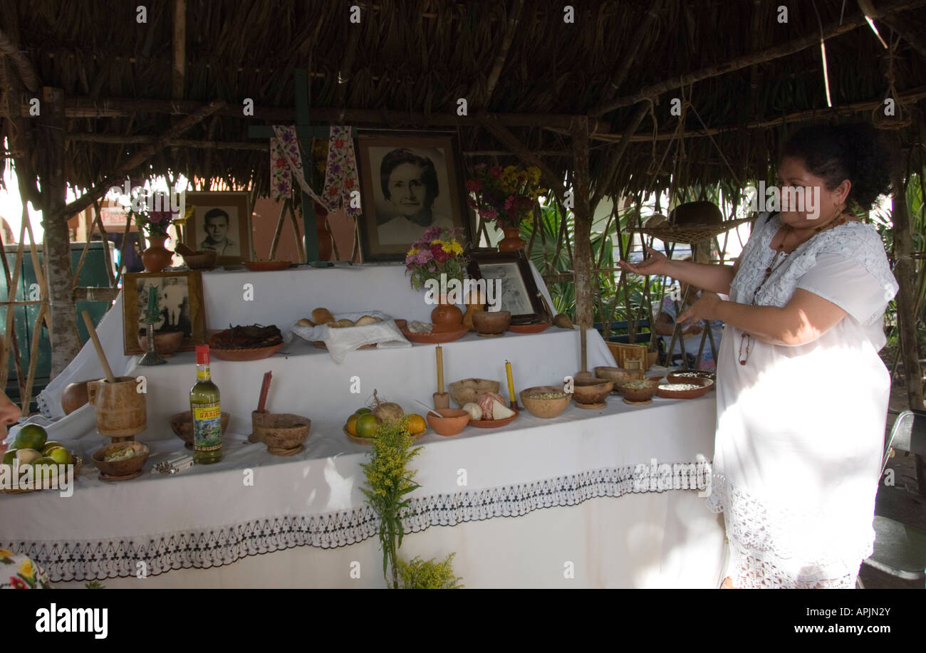 El día de los muertos altar Foto de stock