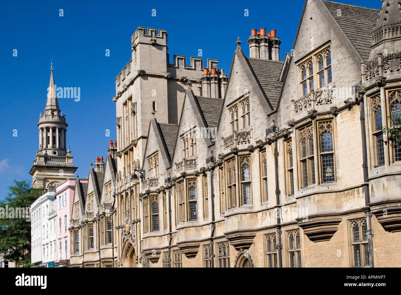 Oxford High Street Foto de stock