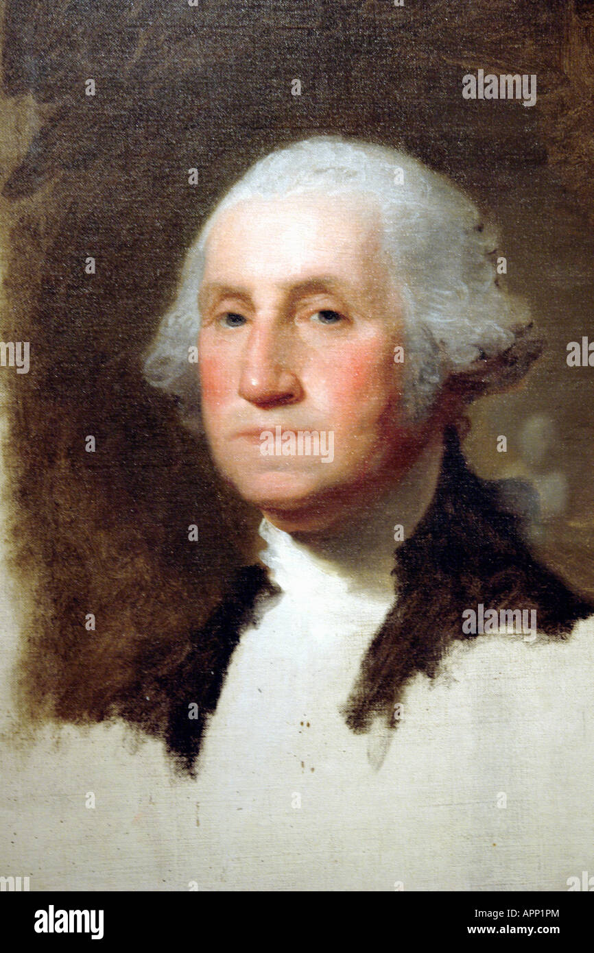 Gilbert Stuart pintura del primer Presidente de los Estados Unidos