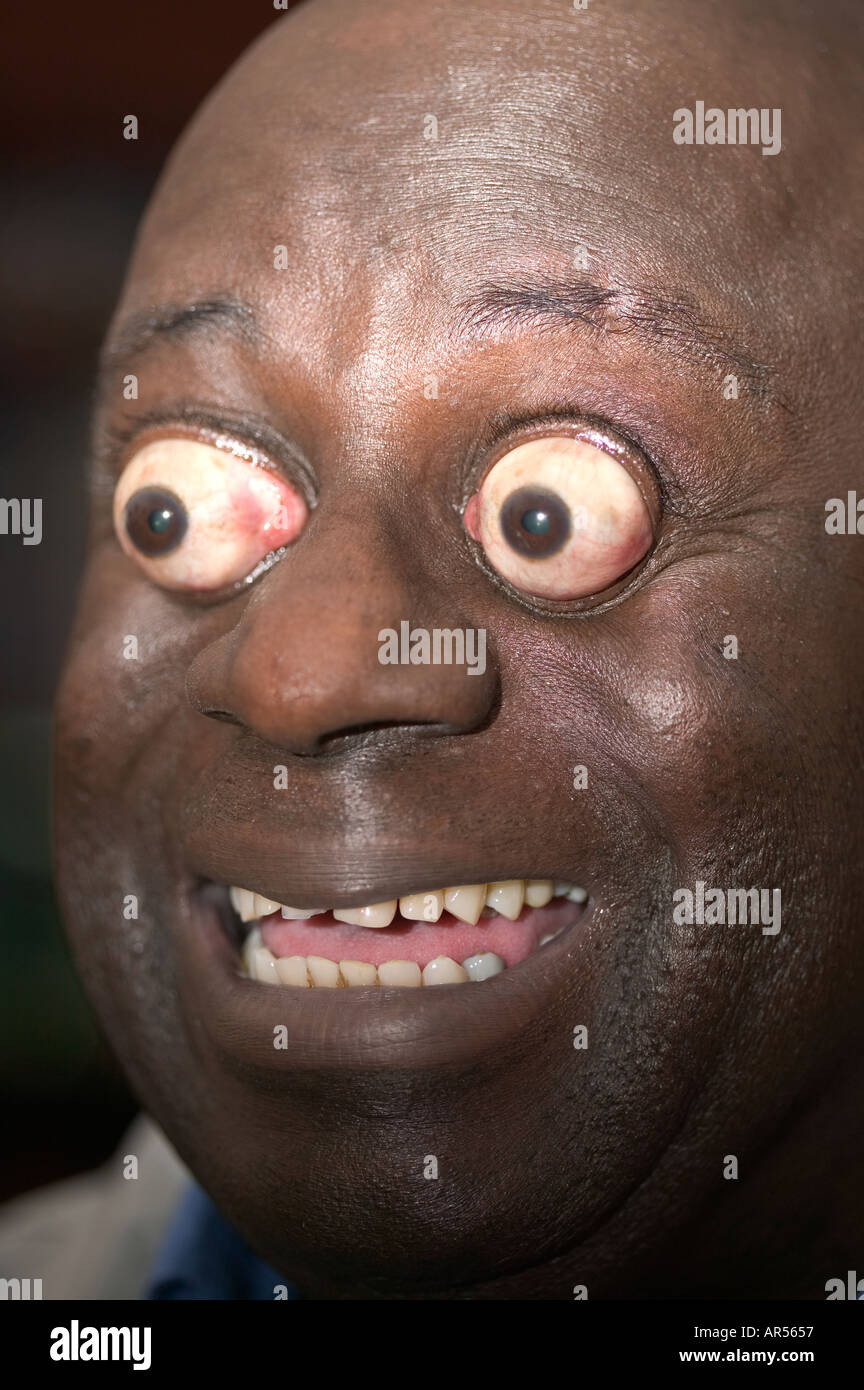 Ojos grandes Foto de stock
