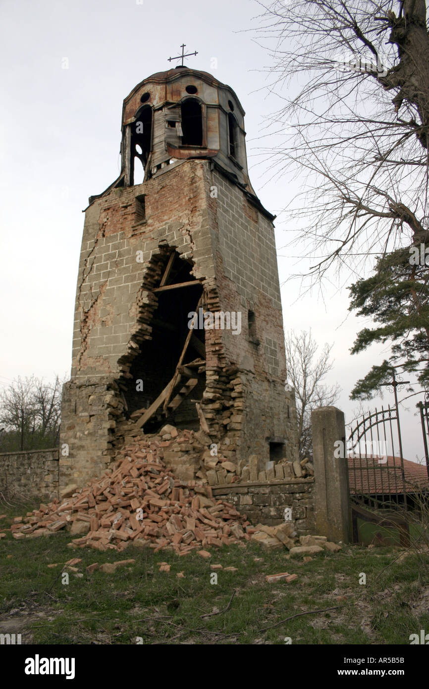 Ruinas de la iglesia Foto de stock