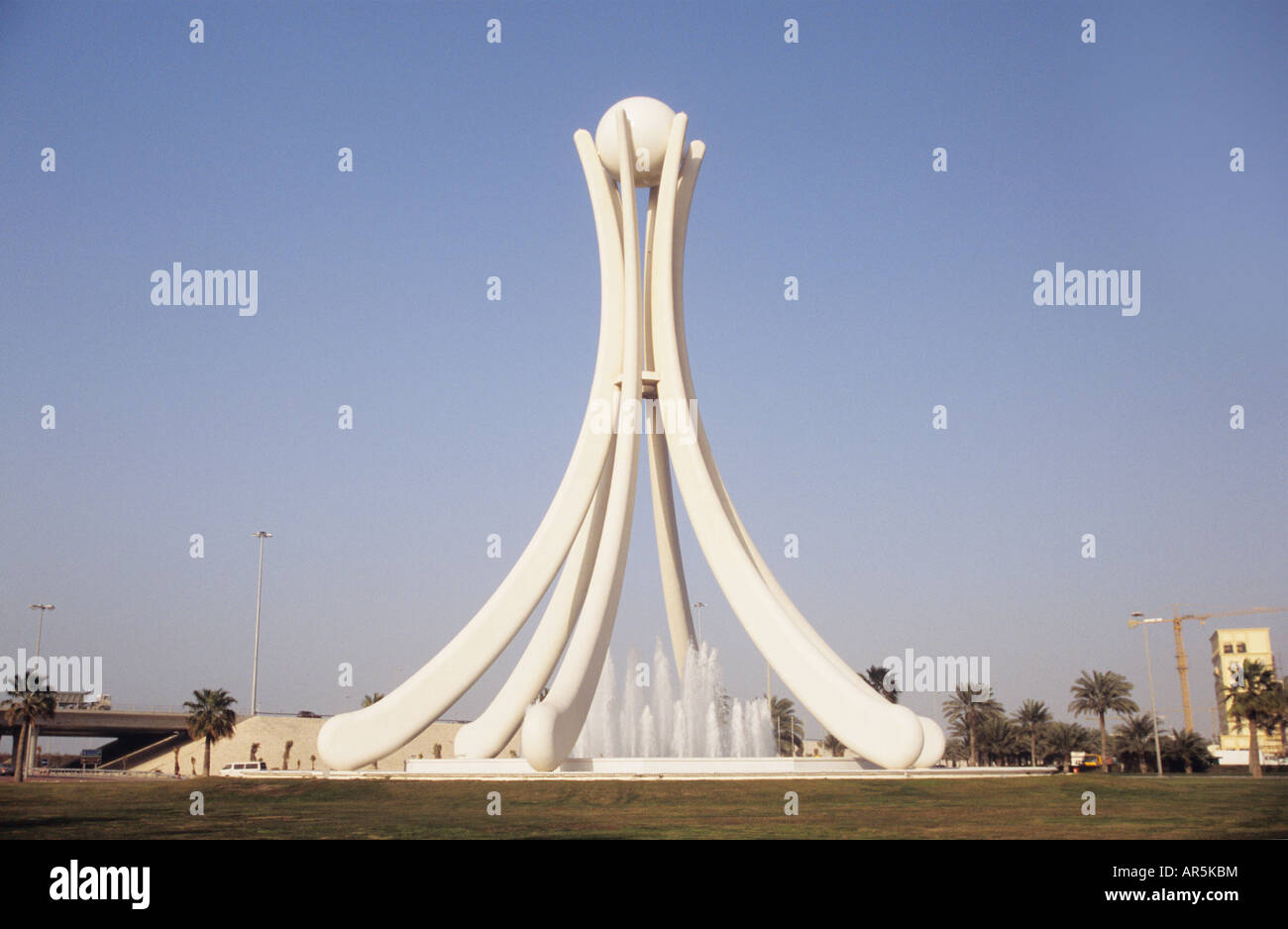 La rotonda de la perla de manama Bahrein Fotografía de stock - Alamy