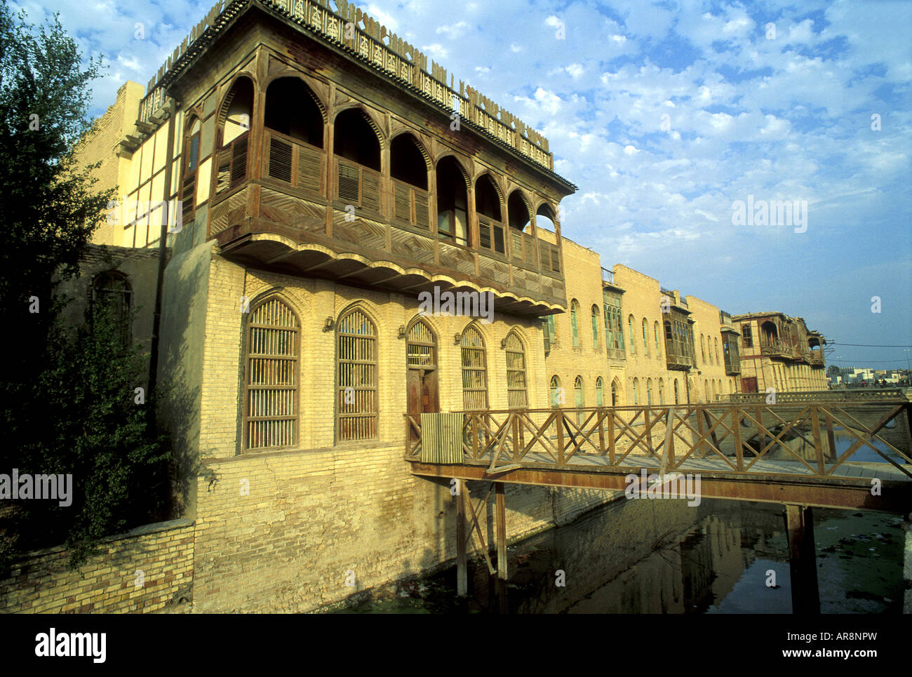 Edificios históricos en Basora, Iraq Foto de stock