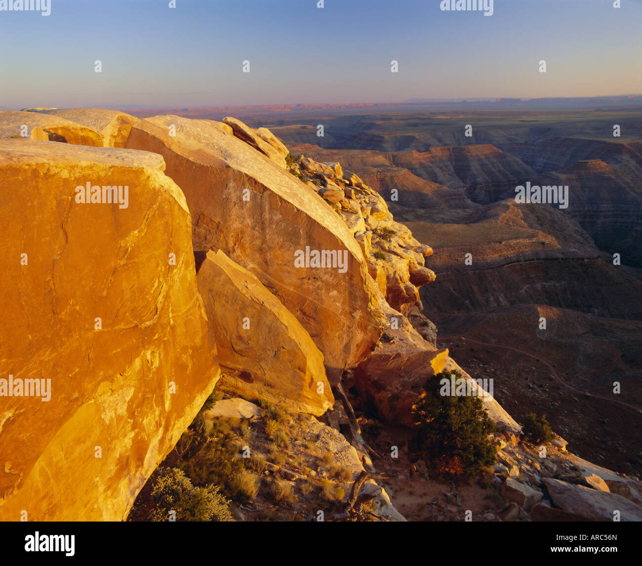 Parque Nacional Canyonlands, en Utah, EE.UU., América del Norte Foto de stock