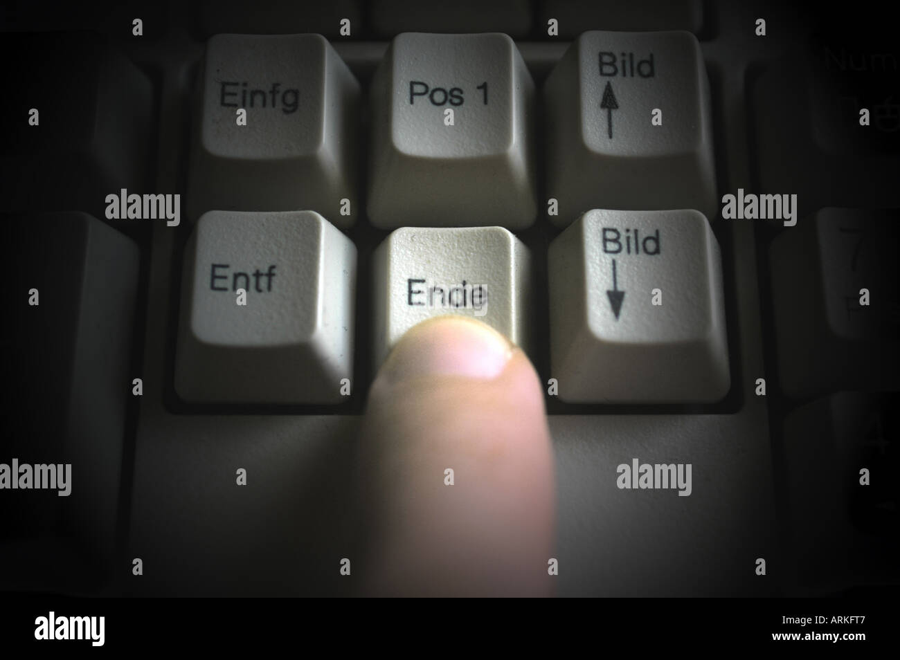 End key fotografías e imágenes de alta resolución - Alamy