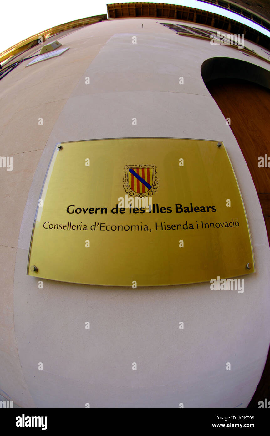 Gobierno de las islas ballearic, edificio Foto de stock