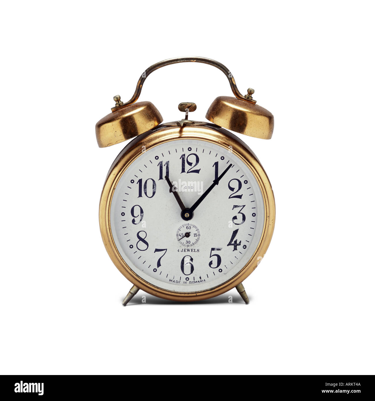 Reloj despertador clásico Foto de stock