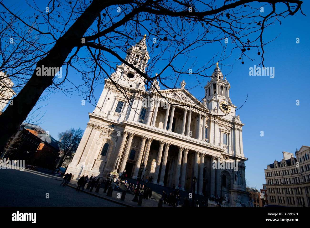 La Catedral de San Pablo, Londres, Reino Unido. Foto de stock