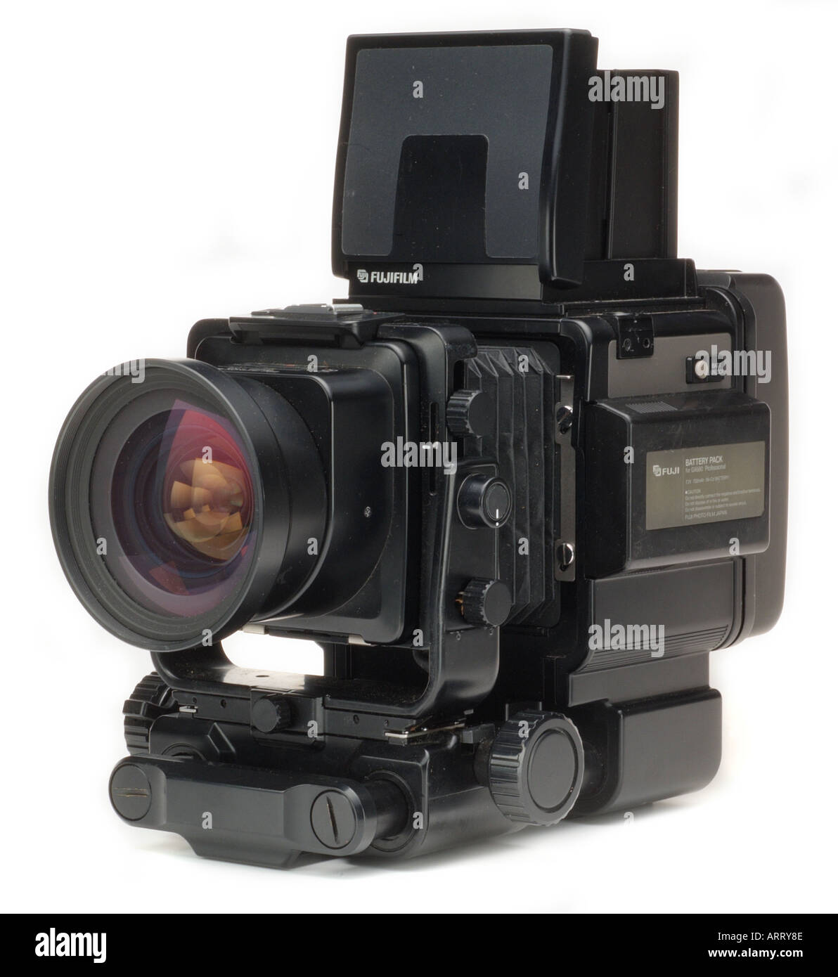 Tres cuartos Fuji GSX 6x8cm rollo de película profesional cámara réflex de  lente única de Inglaterra Reino Unido GB Gran Bretaña Fotografía de stock -  Alamy