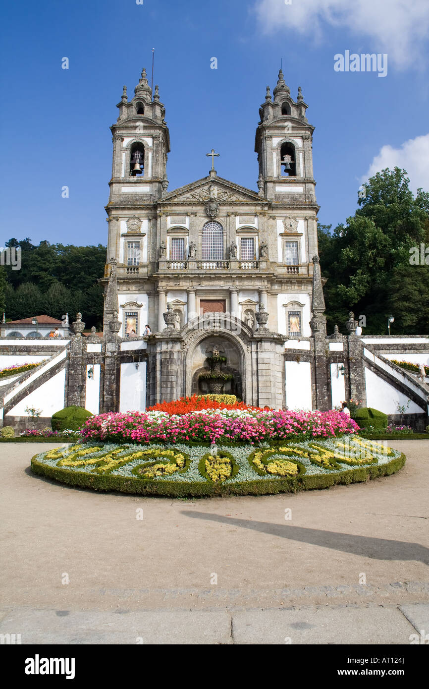 Bom Jesus Do Monte El Santuario En Braga Portugal Uno De Los Famosos Santuarios Portugueses