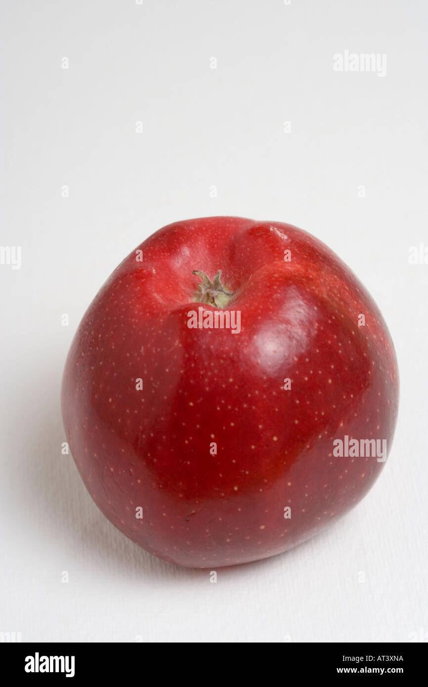 Manzana roja para la salud Foto de stock