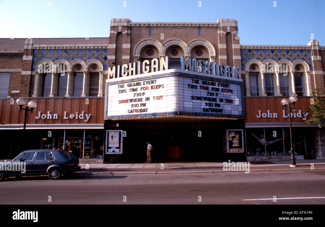 El cine americano en Illinois Fotografía de stock - Alamy