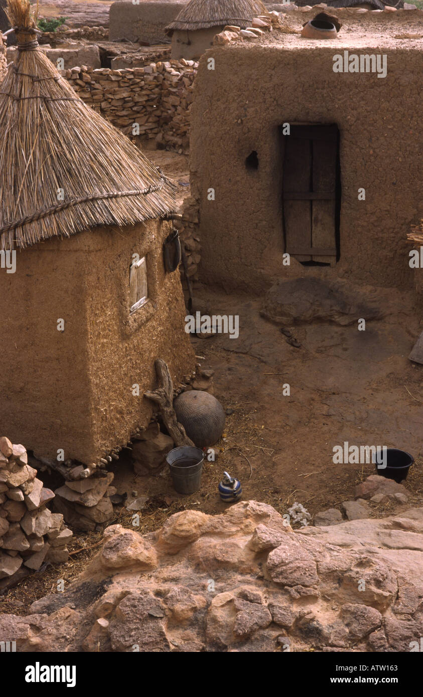 El país Dogon de Malí África Occidental Foto de stock