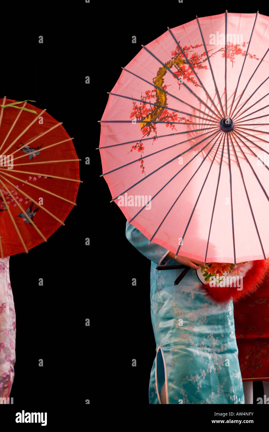 Chino tradicional danza Fotografía stock -