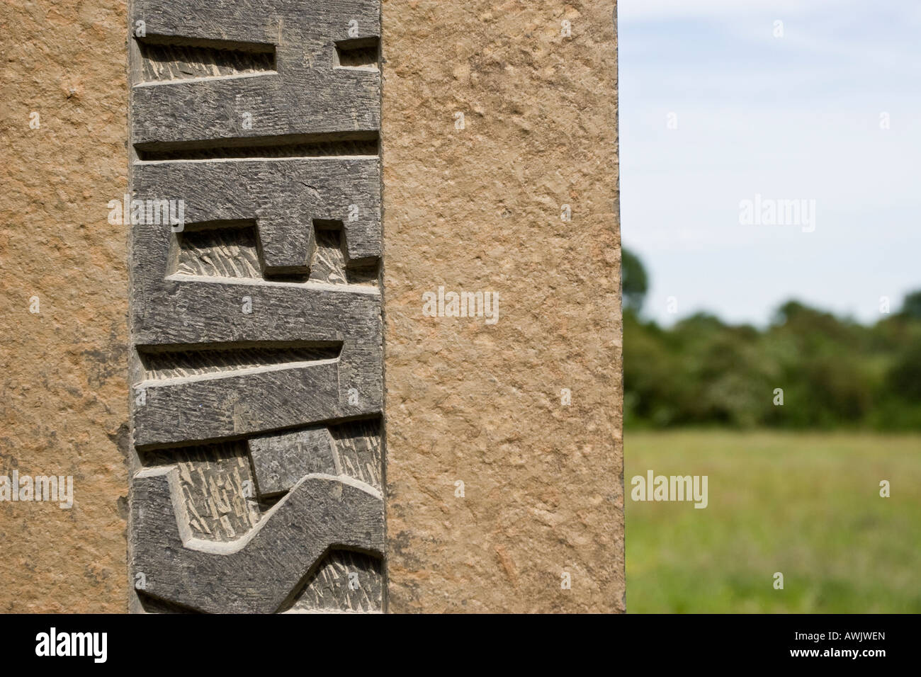 Victoria Cross estatua monumento en Dunorlan Grove Park, Tunbridge