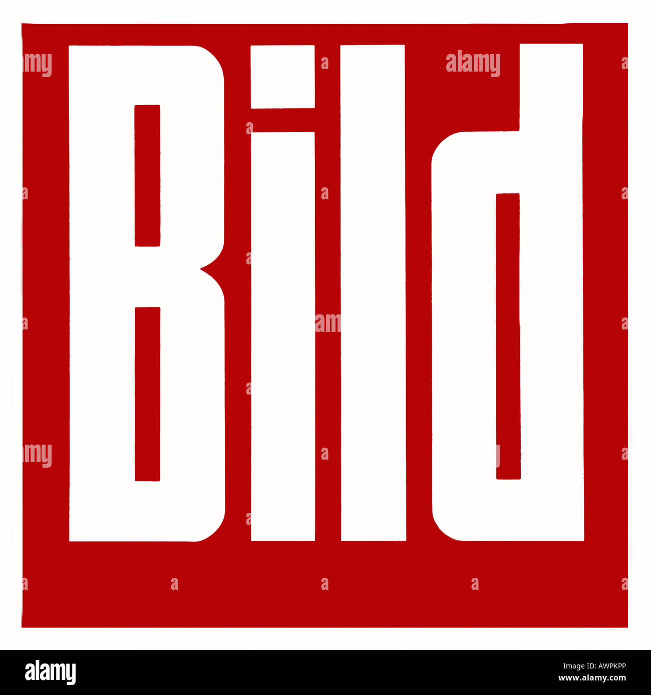 Logotipo de Bild, diario alemán Foto de stock
