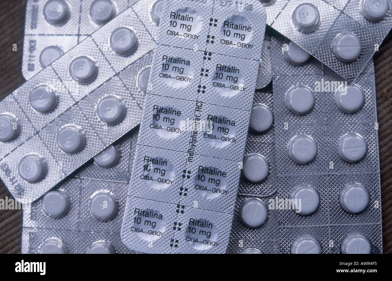 Ritalin medicamento utilizado para tratar el trastorno por déficit de atención píldora
