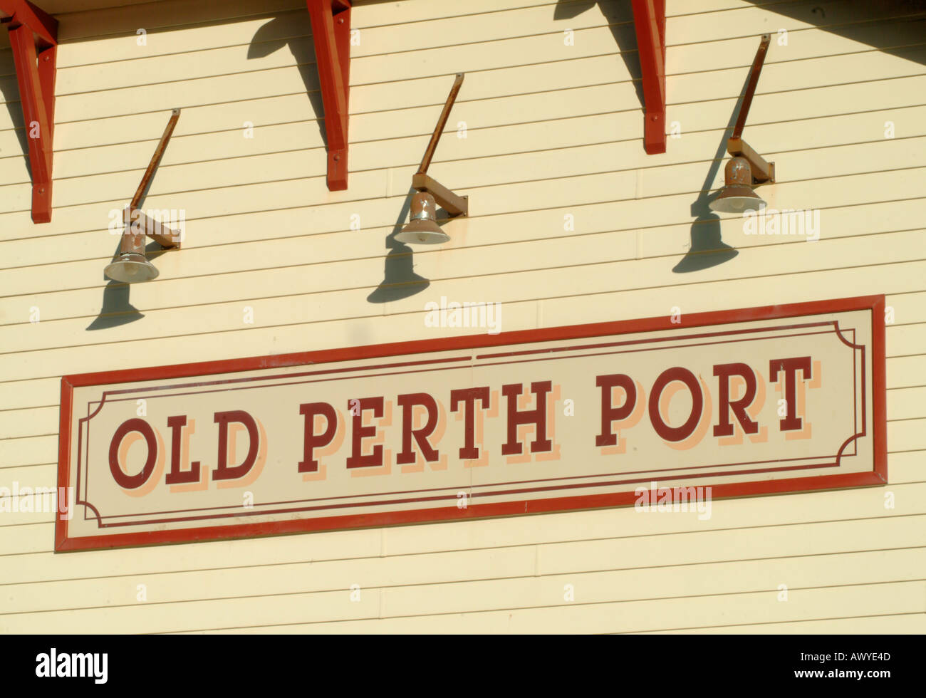 Antiguo Puerto de Perth Perth Australia Occidental Foto de stock