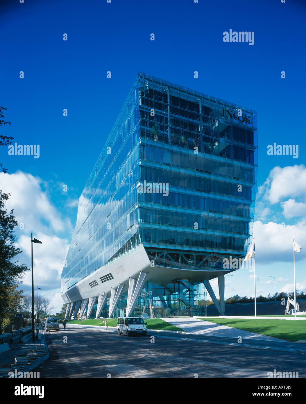 La sede de ING Bank, Ámsterdam, Países Bajos Fotografía de stock - Alamy
