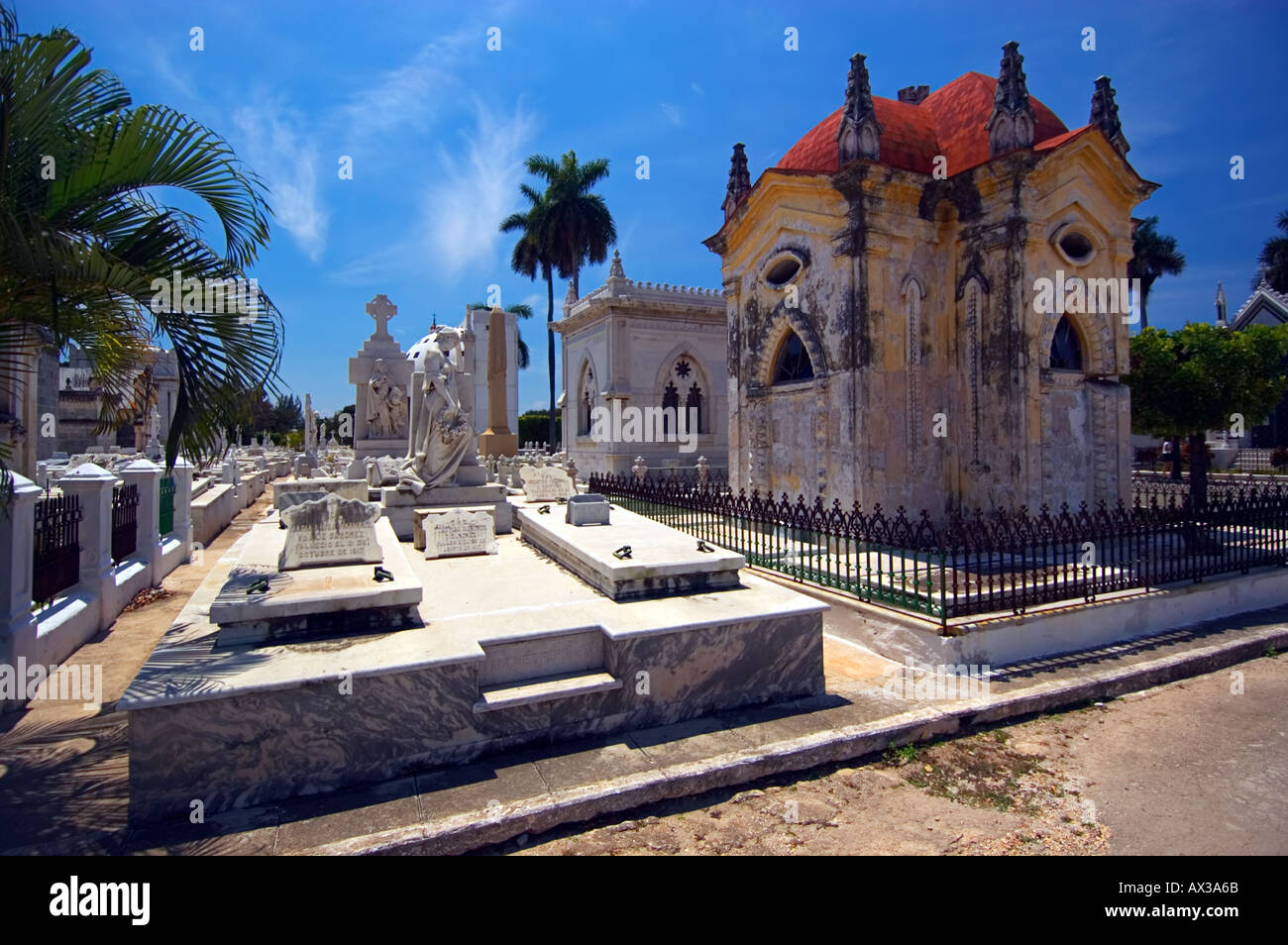 La necrópolis de Cristóbal Colón, en el Vedado, Ciudad de La Habana, La