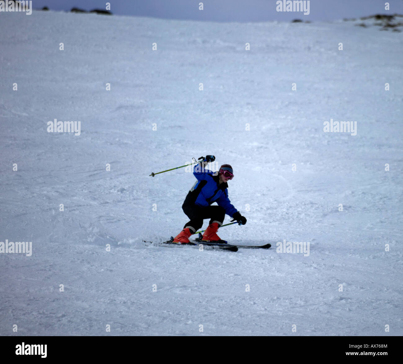 Glencoe pistas de esquí, Lochaber, Escocia, Reino Unido, Europa Foto de stock