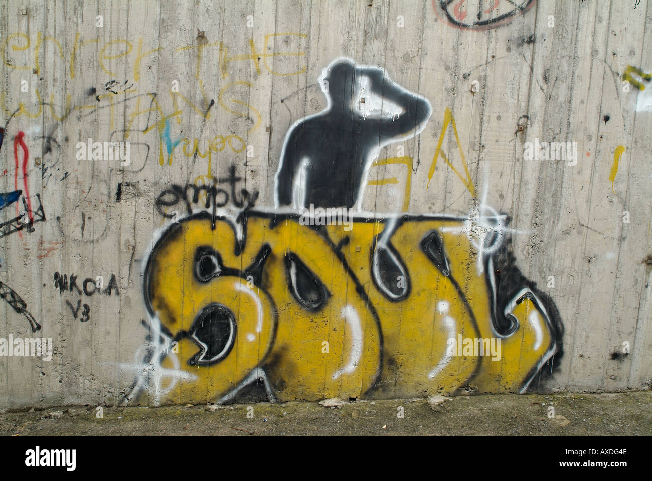 Graffiti Foto de stock