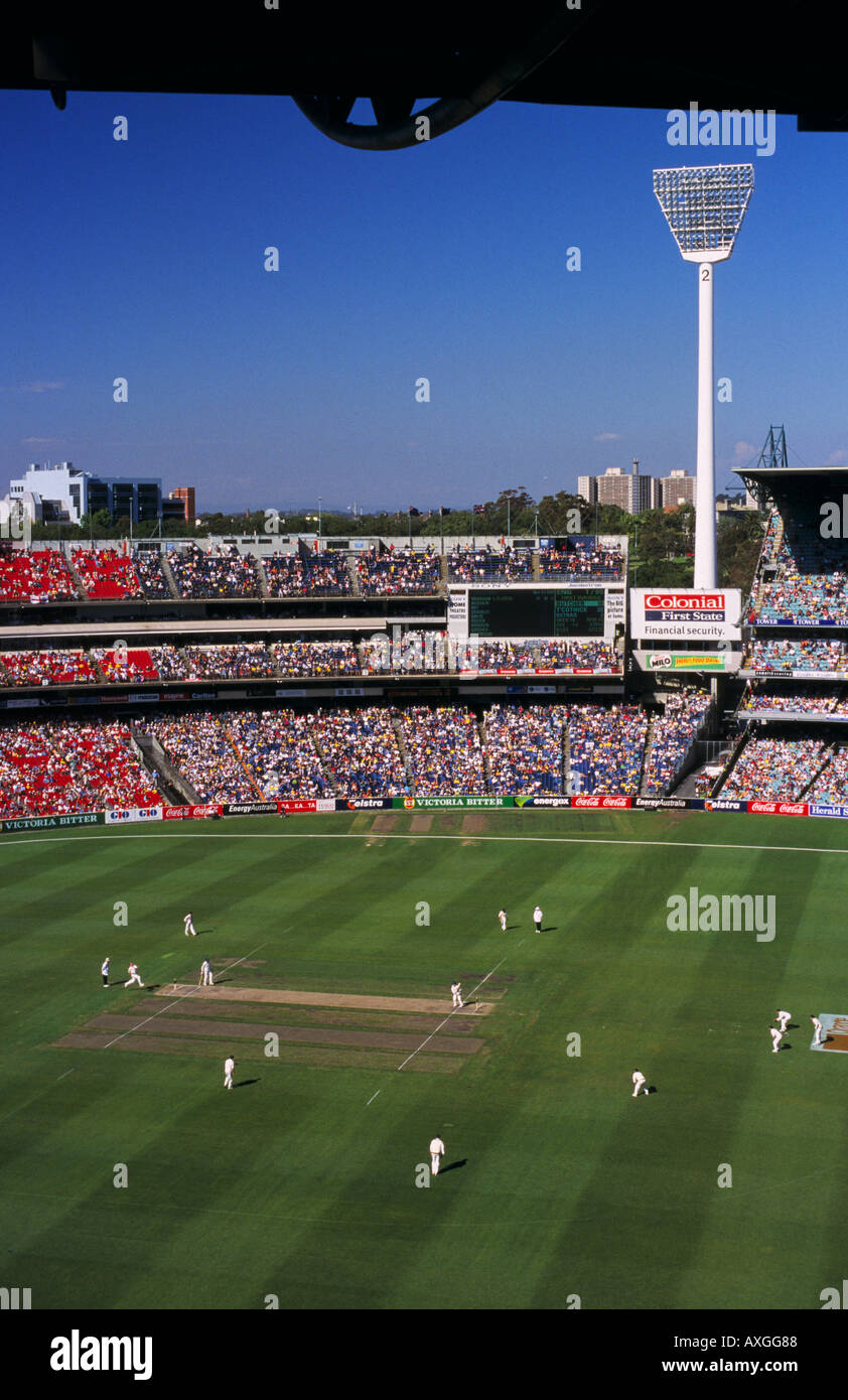 El Melbourne Cricket Ground (MCG), Australia Fotografía de stock Alamy