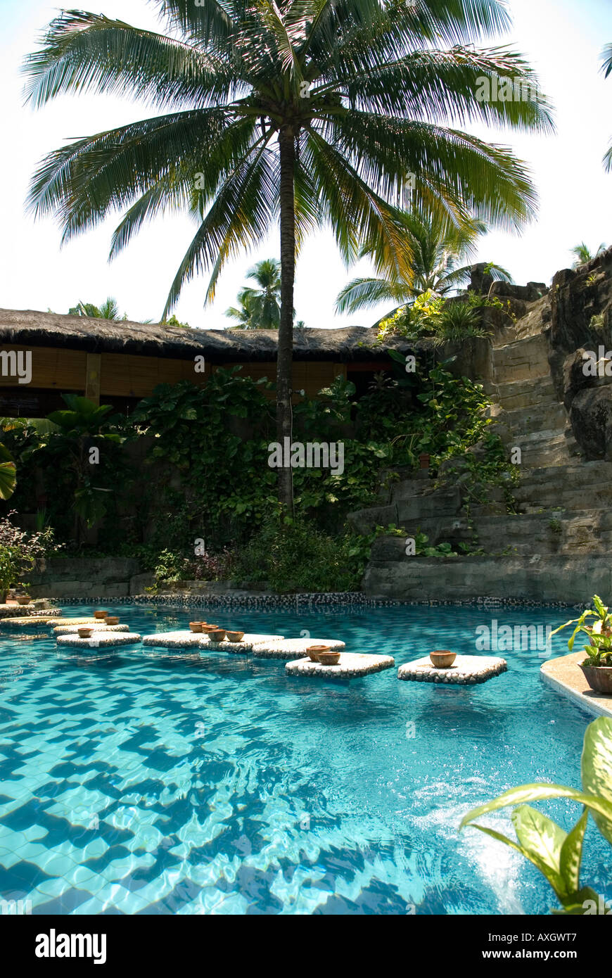 Tratamiento de Spa center hotel Tasik Ria Dive Resort Manado, Sulawesi