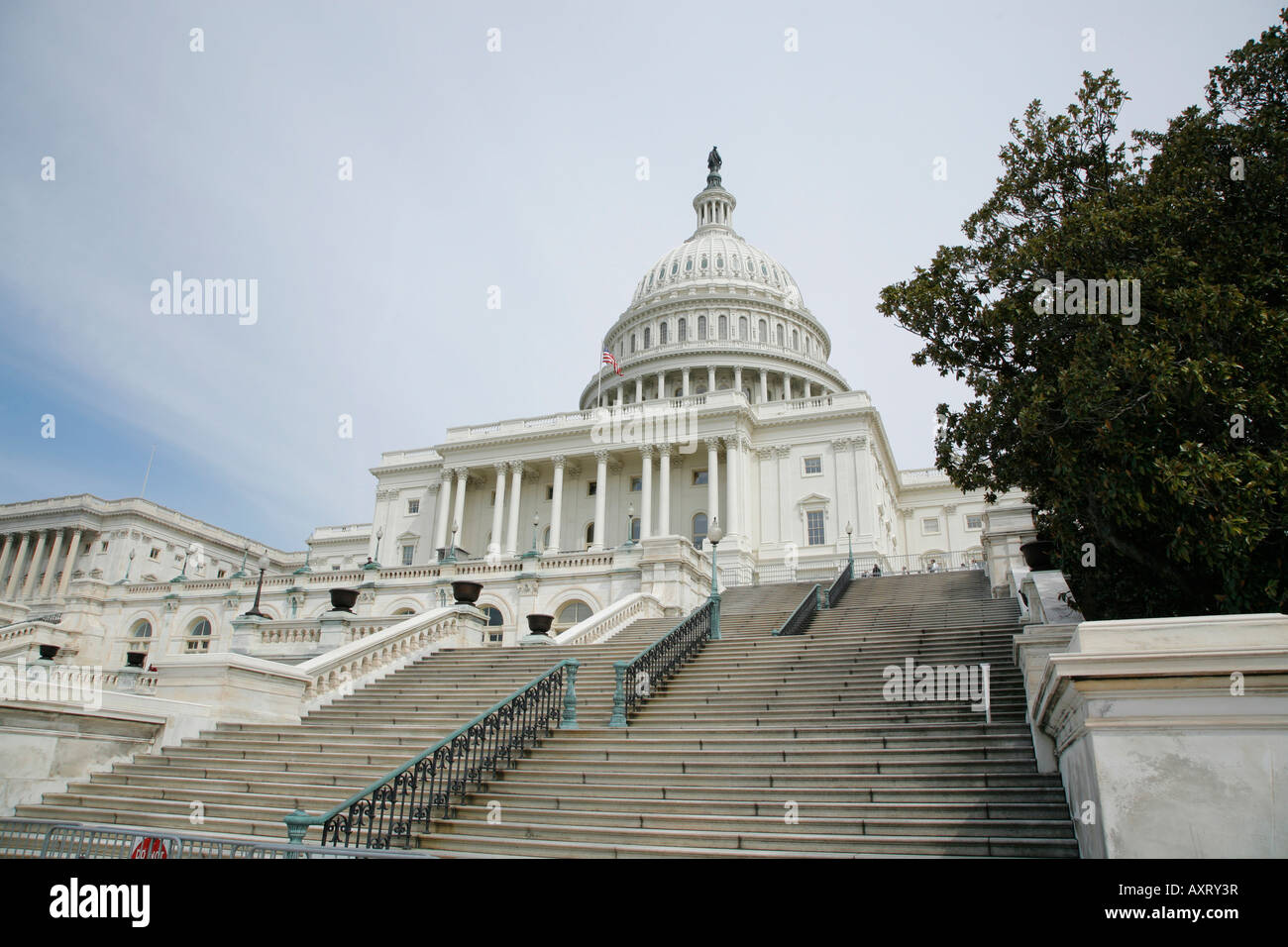 El Capitolio, en Washington DC, EE.UU. Foto de stock