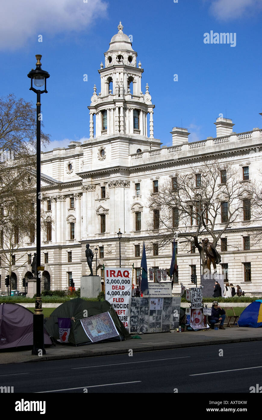 Parliament Square, Londres Foto de stock