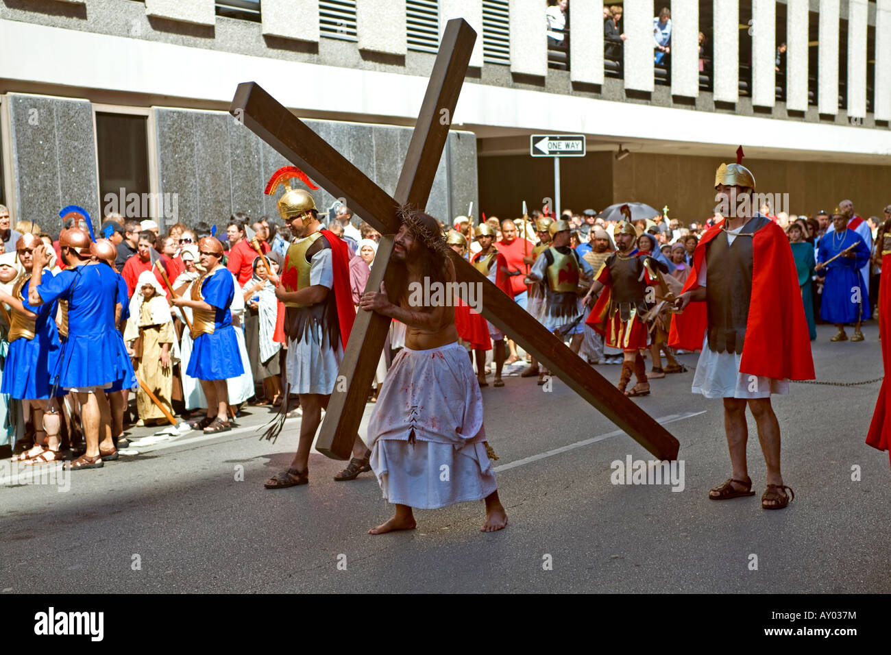 Soldados se burlan de cristo fotografías e imágenes de alta resolución