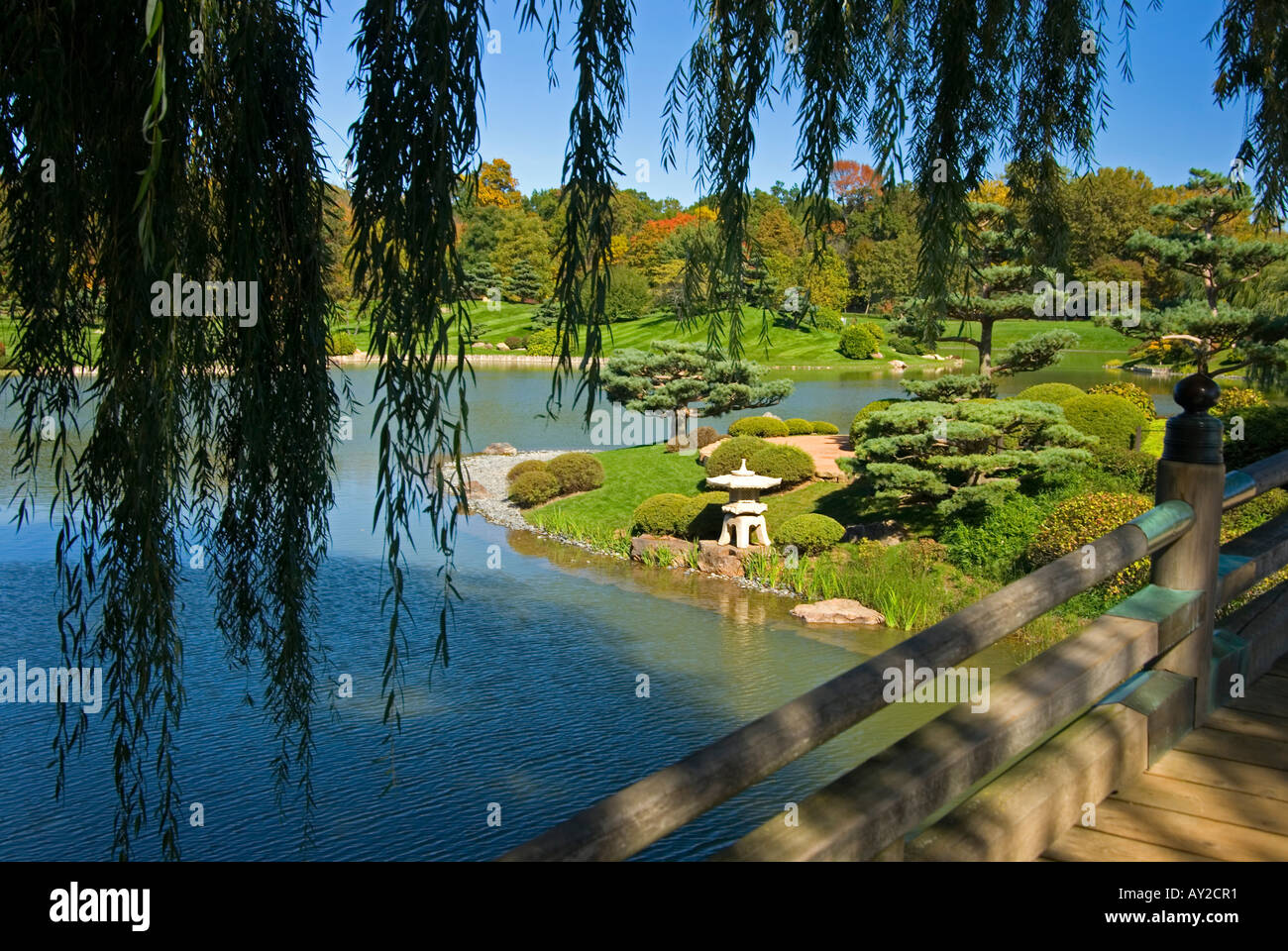 Jardín Japonés Foto de stock