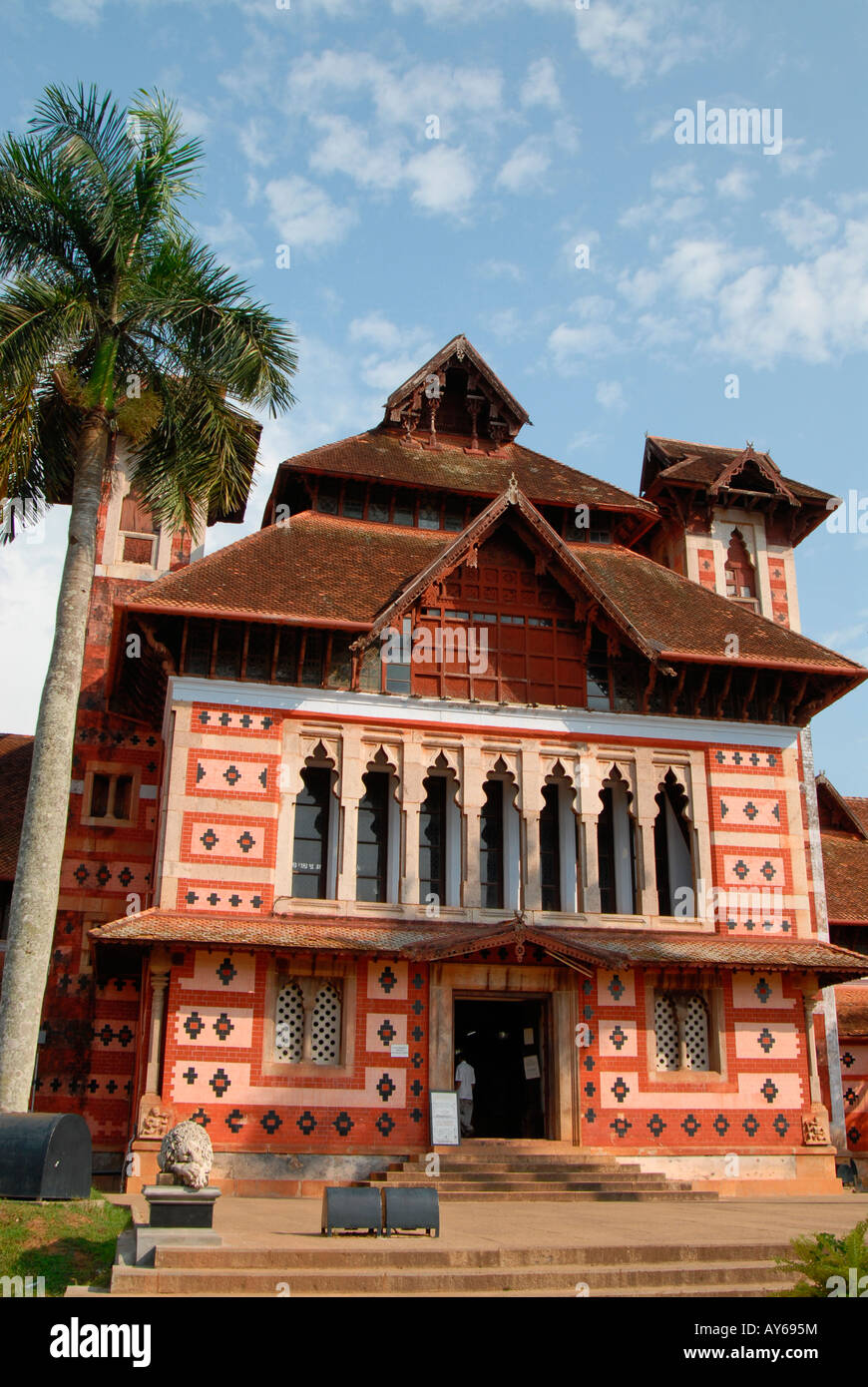 Un edificio patrimonial en Kerala, Foto de stock