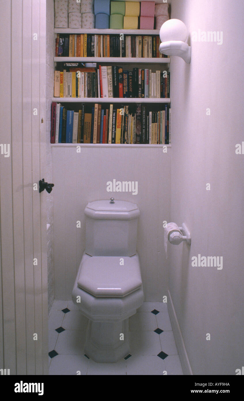 Estanterías y libros en el baño, ¿es posible añadirlos?