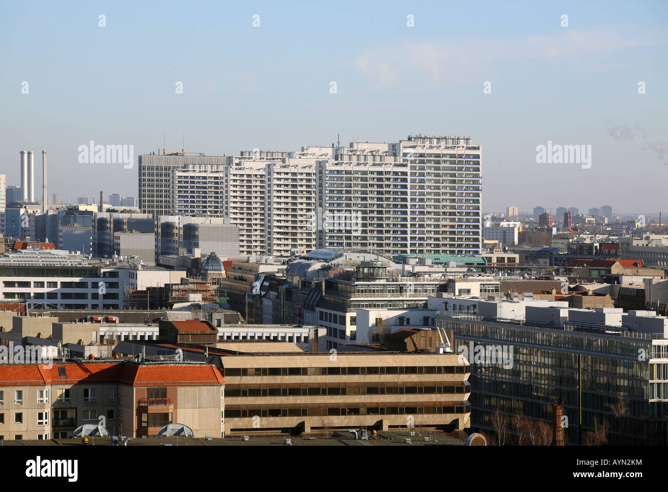 Europa Europa Alemania Deutschland Berlin Mitte Leipziger Strasse Foto de stock