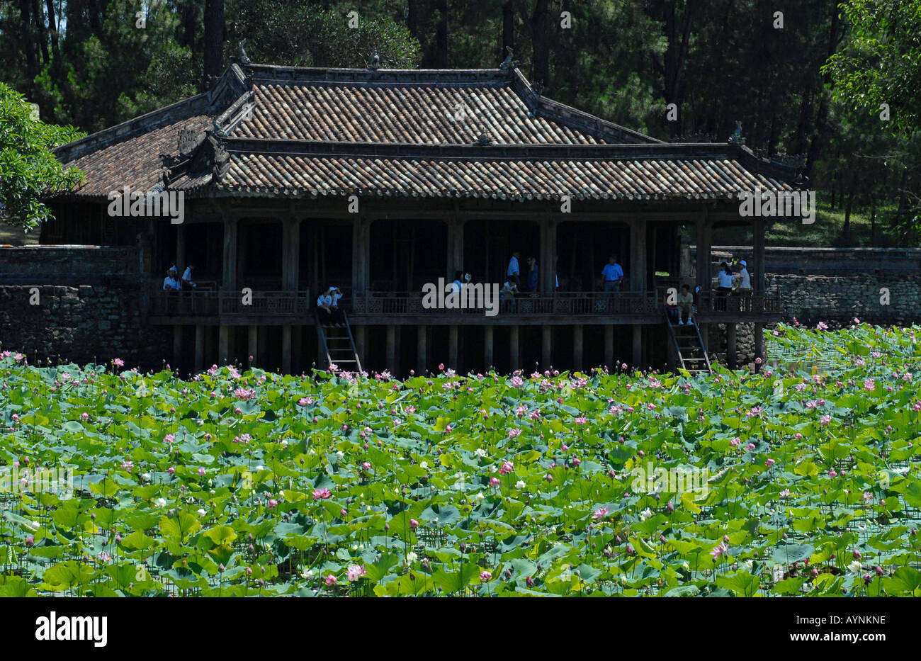Las Tumbas Reales cerca de la ciudad de Hué Vietnam central de este