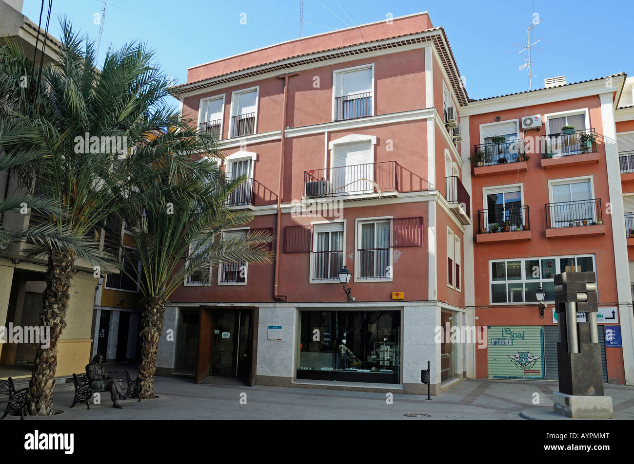 Museo Paleontológico, Elche, Elche, Alicante, Costa Blanca, España Foto de stock