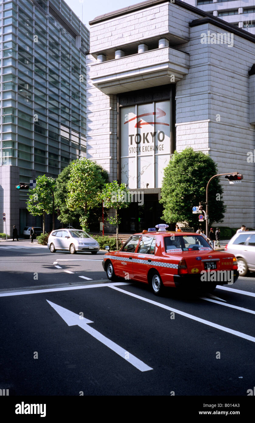 Bolsa de Valores de Tokio (TSE) en Nihonbashi en Tokio Fotografía de stock  - Alamy