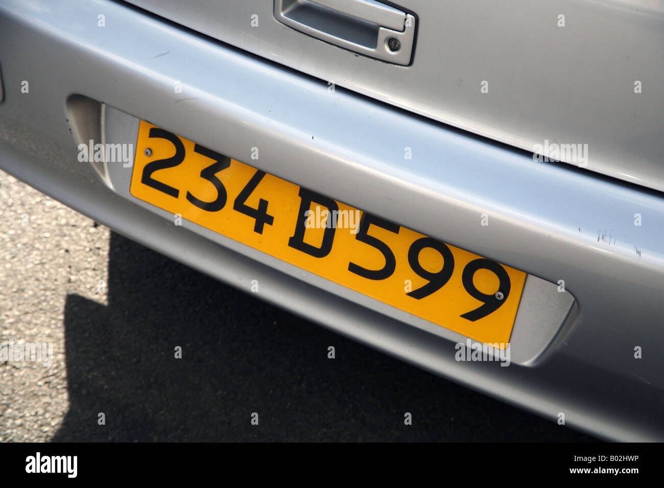 Diplomatic Number Plate Fotos e Imágenes de stock Alamy