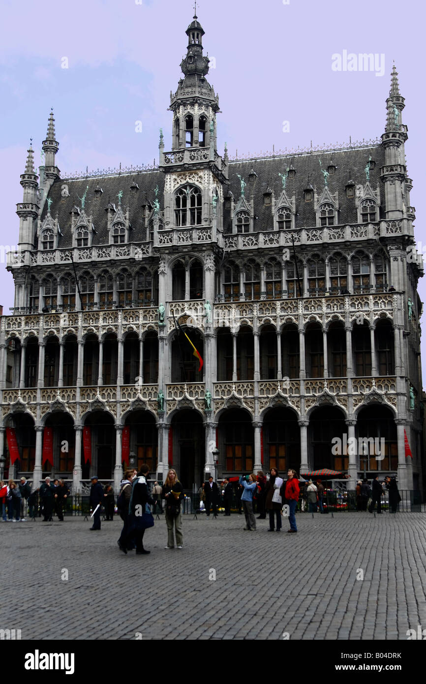 Pan House (Casa del Rey), la Grand Place, Bruselas, Bélgica Foto de stock