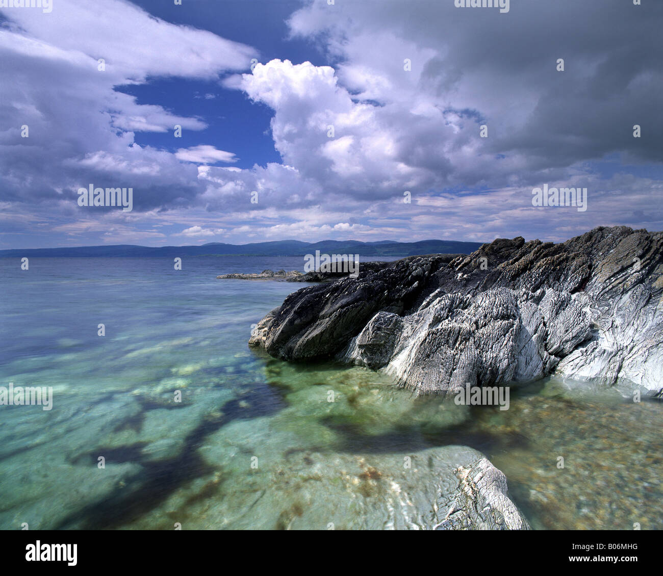 GB - Escocia: Imachar Point en la isla de Arran Foto de stock