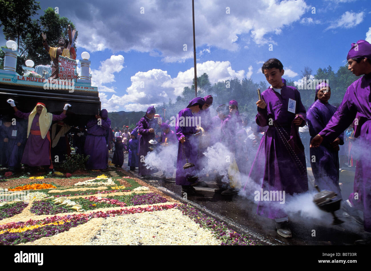 San Pedro Puxtla con olor a Incienso en Cuaresma y Semana Santa