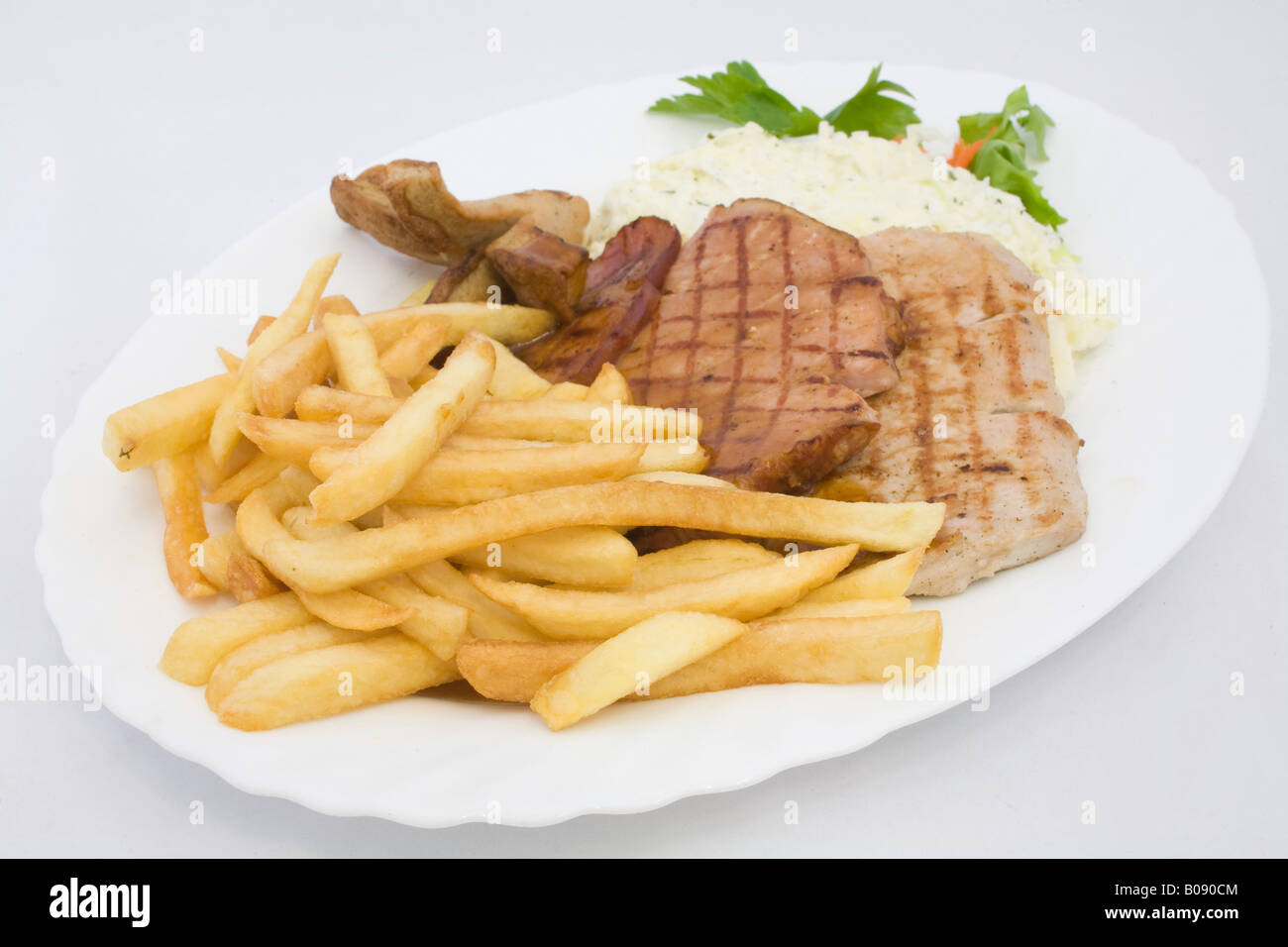 Coleslaw and french fries fotografías e imágenes de alta resolución Alamy