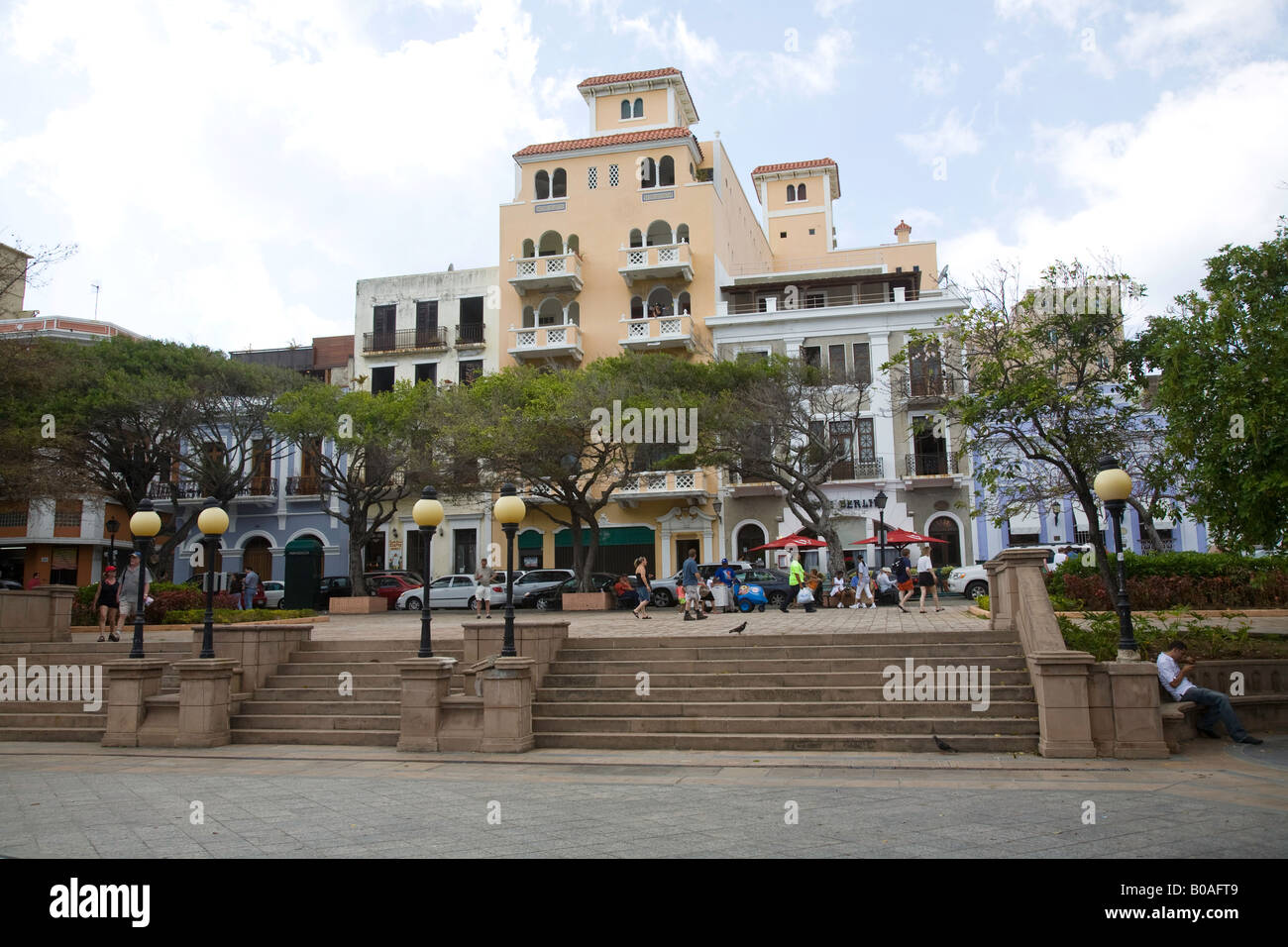 Centro de la ciudad de San Juan, Puerto Rico Fotografía de stock - Alamy